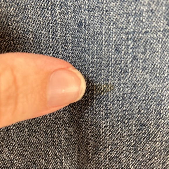 Paris Blues Vintage Denim Midi Skirt Side Slits - Picture 10 of 10